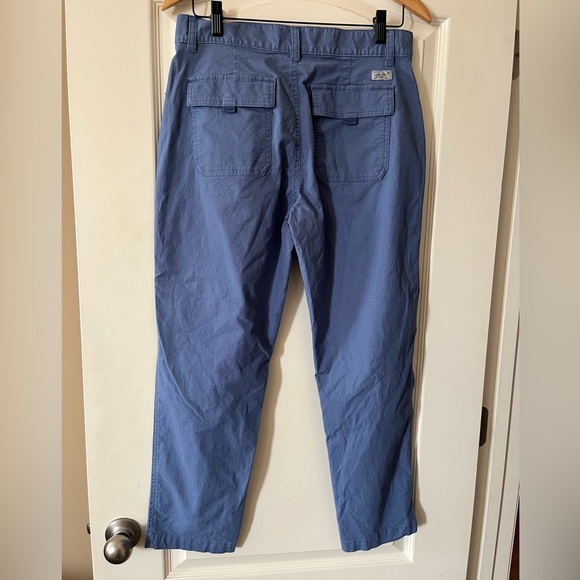 Eddie Bauer Smoky Blue Khaki Cropped Pants Women’s Size 8 - Picture 5 of 15